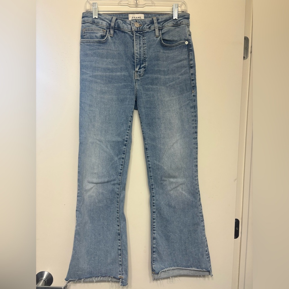Like new!  Frame Le crop mini boot